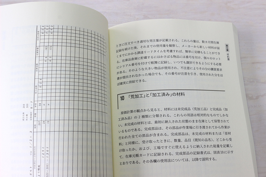 新訳 製造業と原価計算法 書影